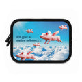 I'll Get a Raise When Pigs Fly Laptop Sleeve - Funny Gift for Friends and Coworkers - 2SB Snark Shop