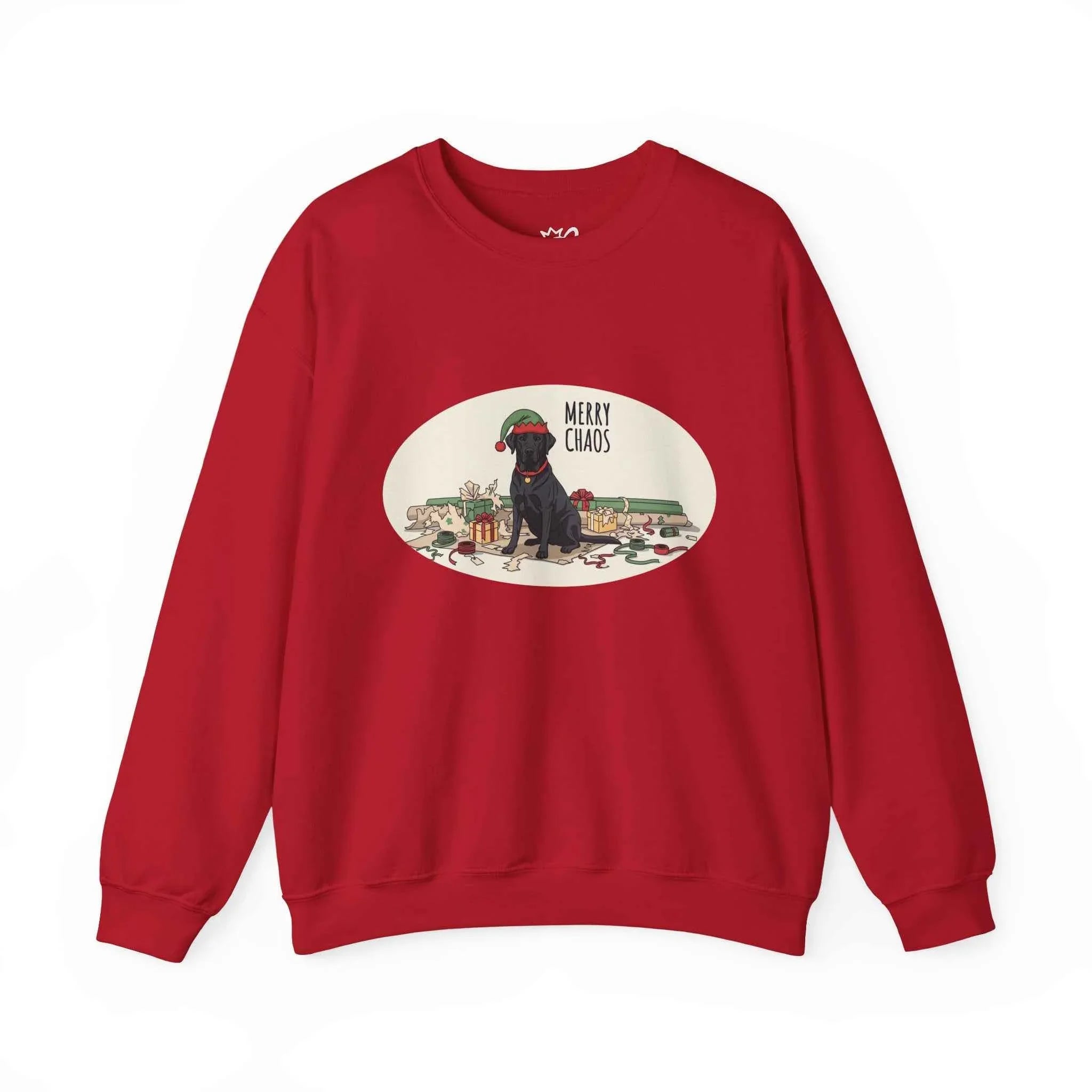 Merry Chaos Black Lab Sweatshirt - The Perfect Unisex Gift for Dog Owners - 2SB Snark Shop