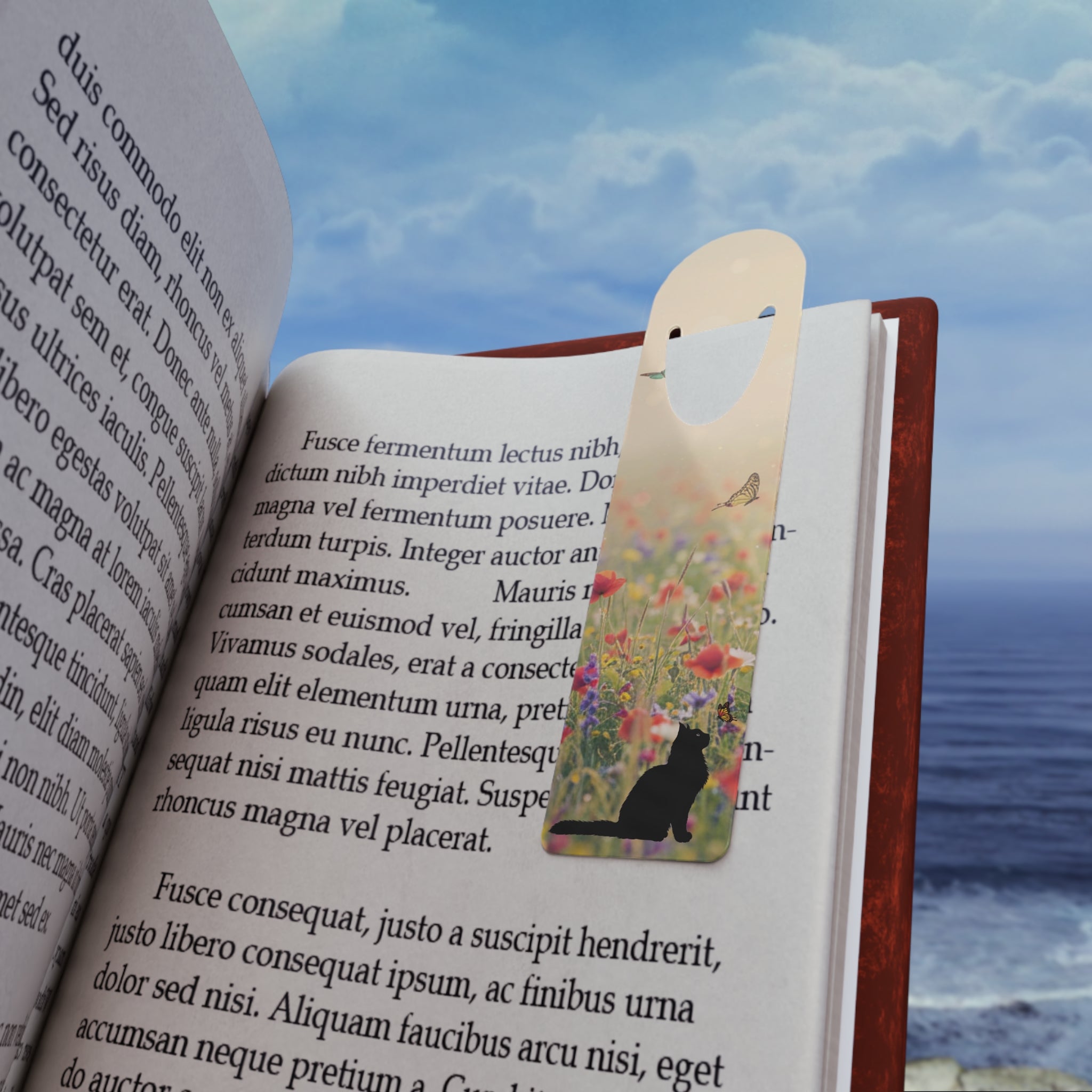 Bookmark - Curious Cat Butterfly Dance Bookmarks for Book Lovers