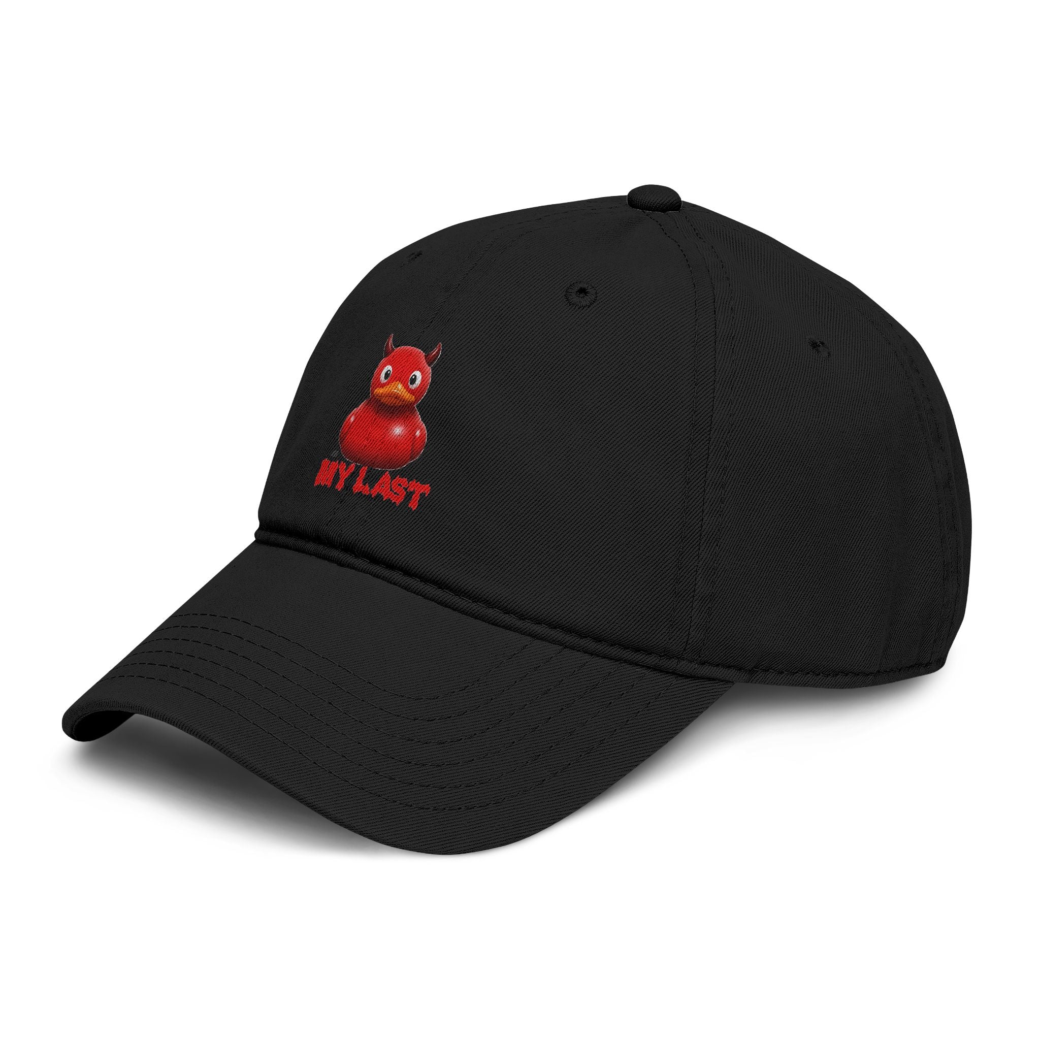 My Last Duck Hat – Funny Garment Washed Baseball Cap