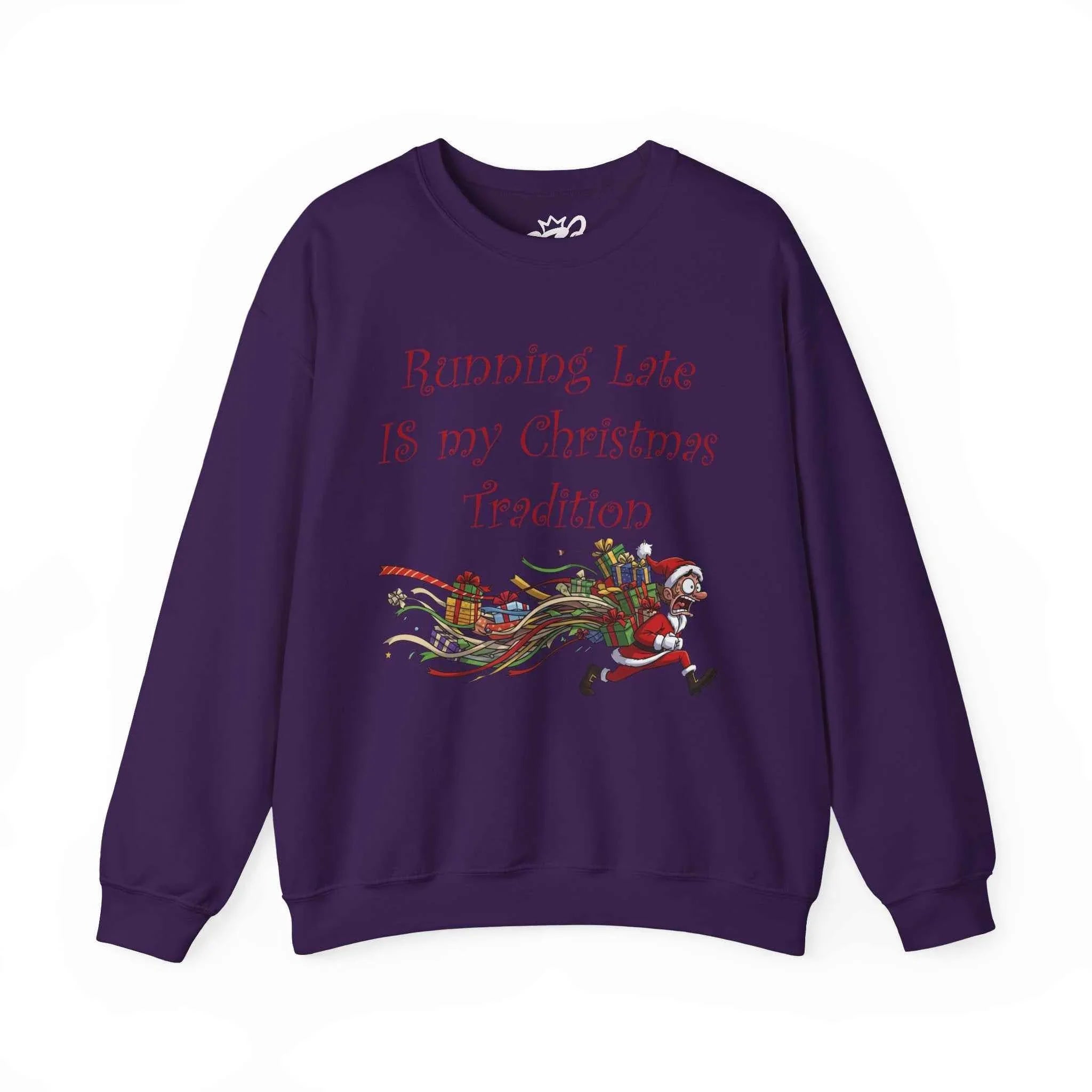 Running Late Christmas Sweatshirt - Official Holiday Hot Mess Tradition - 2SB Snark Shop