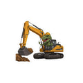 Middle Finger T-Rex Excavator Kiss-Cut Vinyl Decal