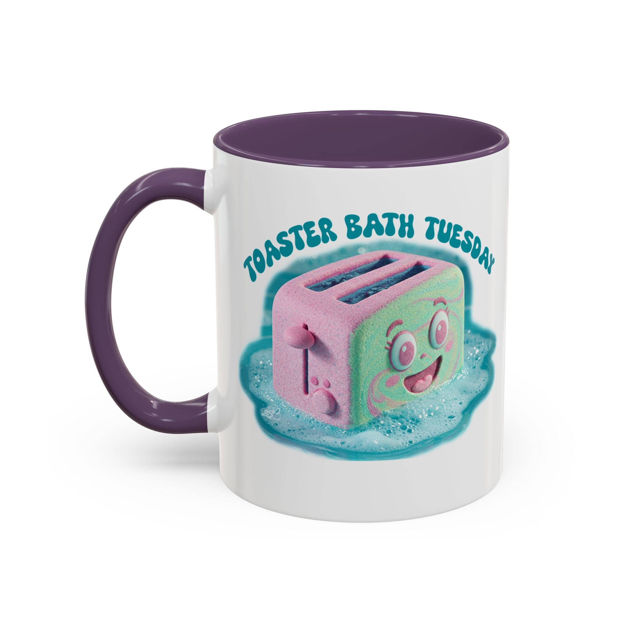 Toaster Bath Tuesday Mug - Funny Dangerous Bath Time Coffee Mug 11oz or 15oz