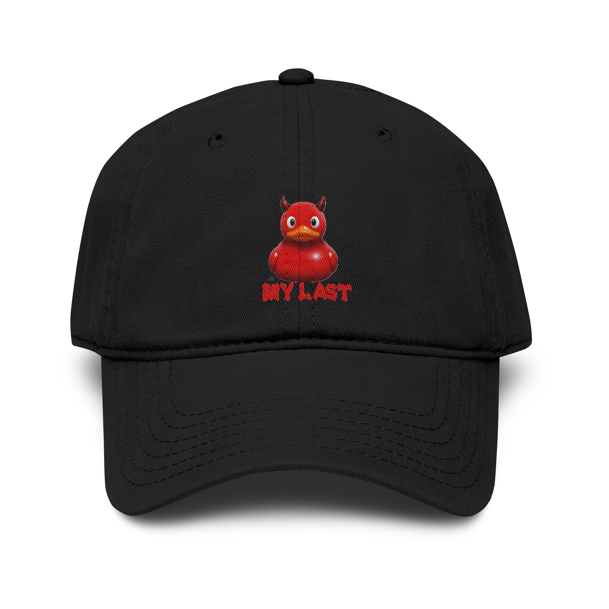 My Last Duck Hat – Funny Garment Washed Baseball Cap