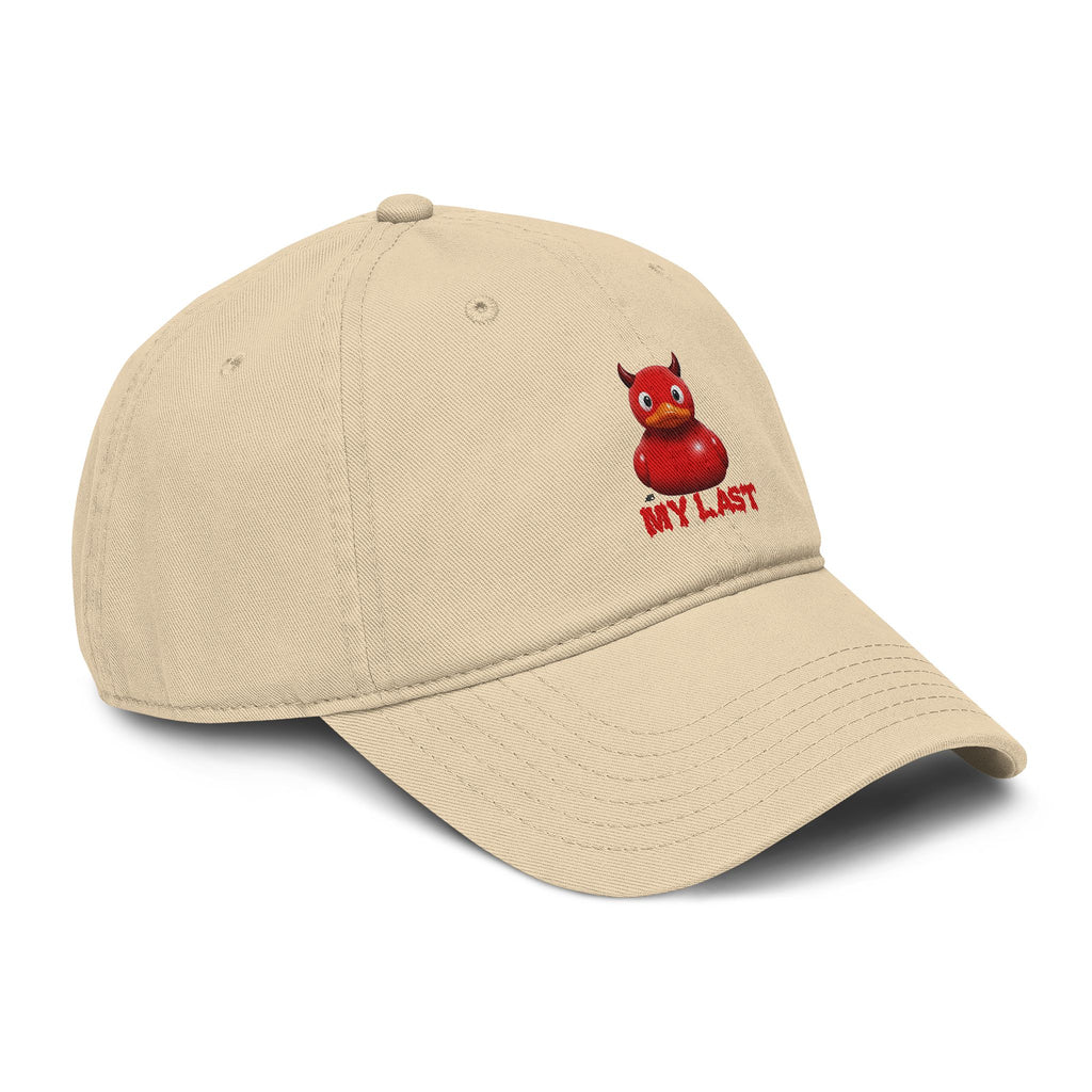 My Last Duck Hat – Funny Garment Washed Baseball Cap