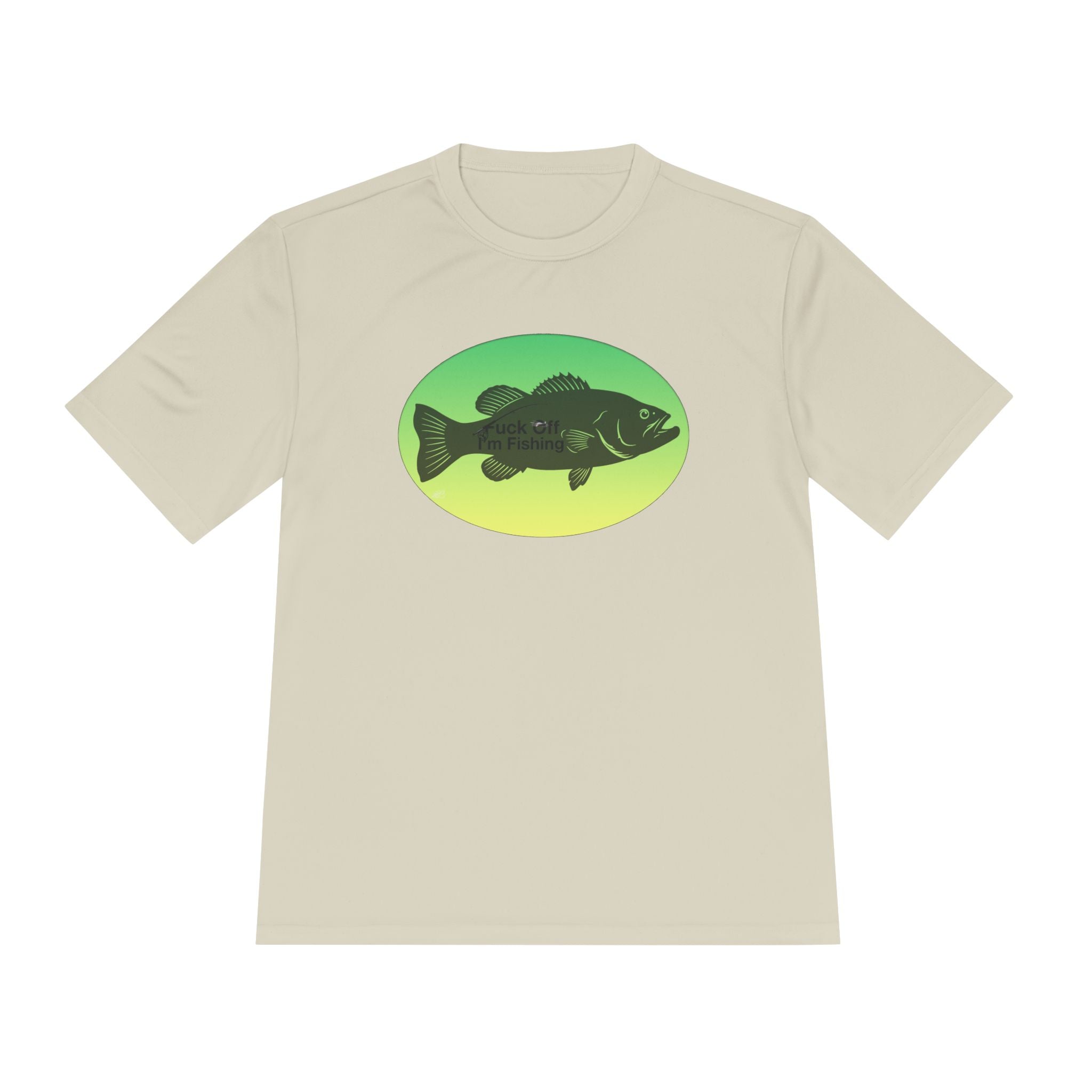 Funny Bass Fishing Shirt – “Fuck Off I’m Fishing” Unisex Moisture Wicking Tee
