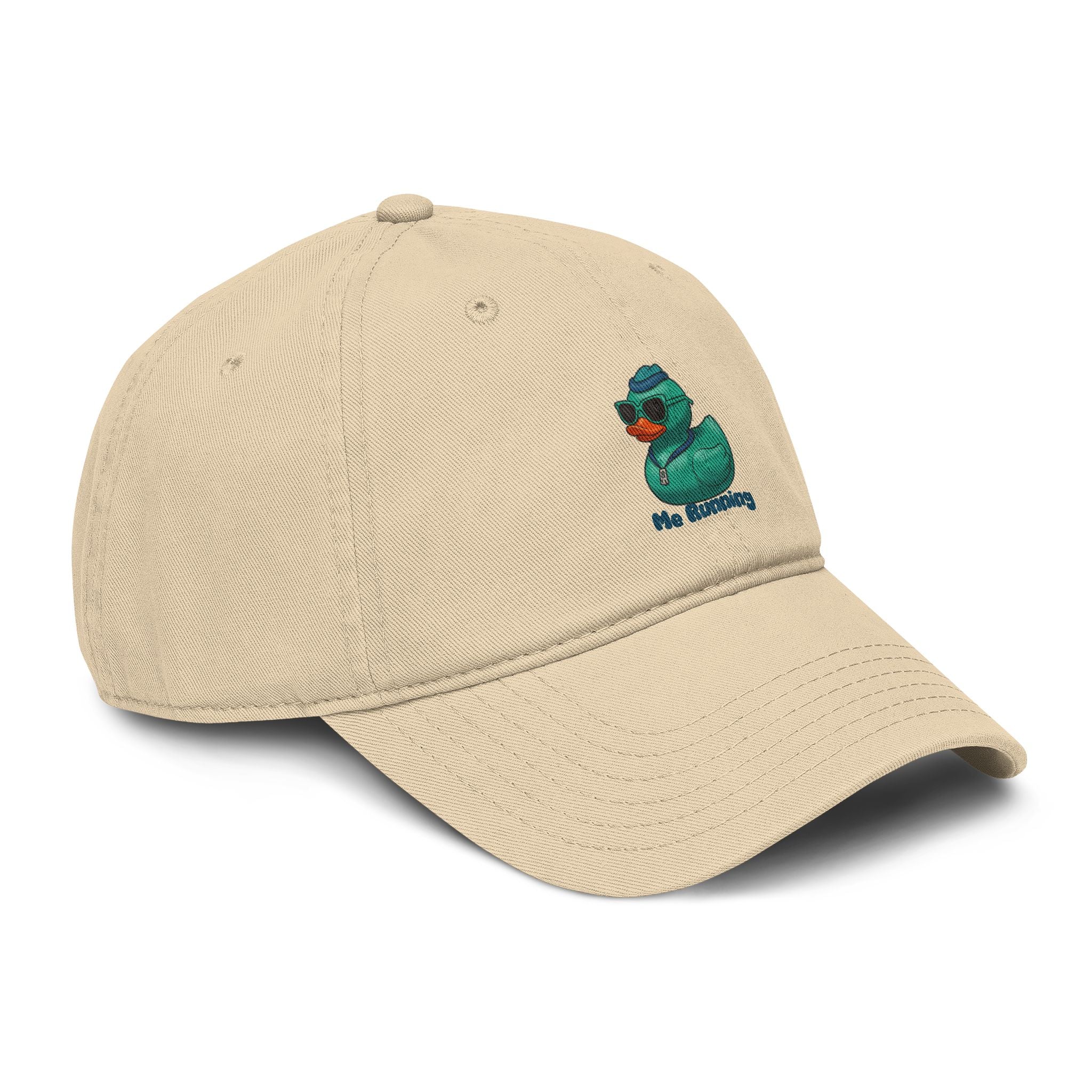 Duck Me Running Hat – Funny Garment Washed Baseball Cap
