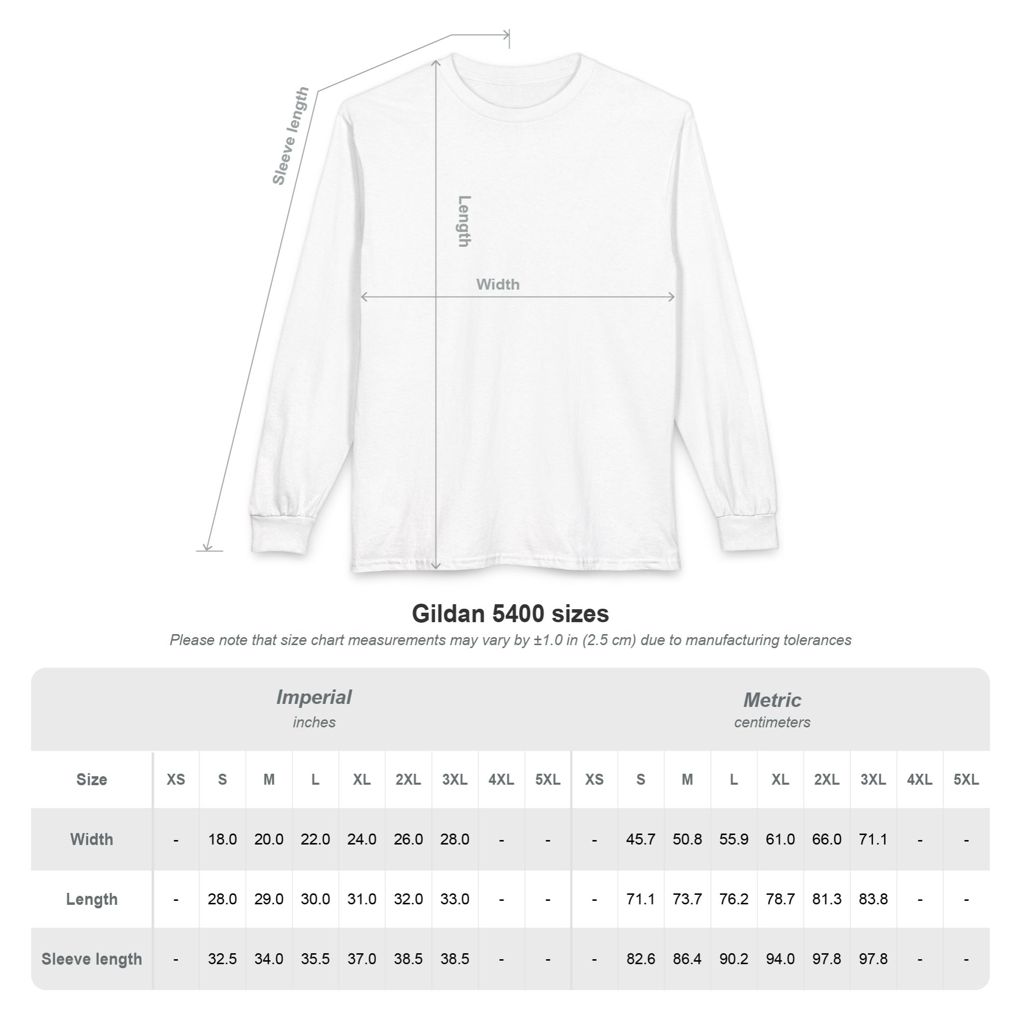 Don't Make Me Run You Over With My Tractor Long Sleeve T-Shirt