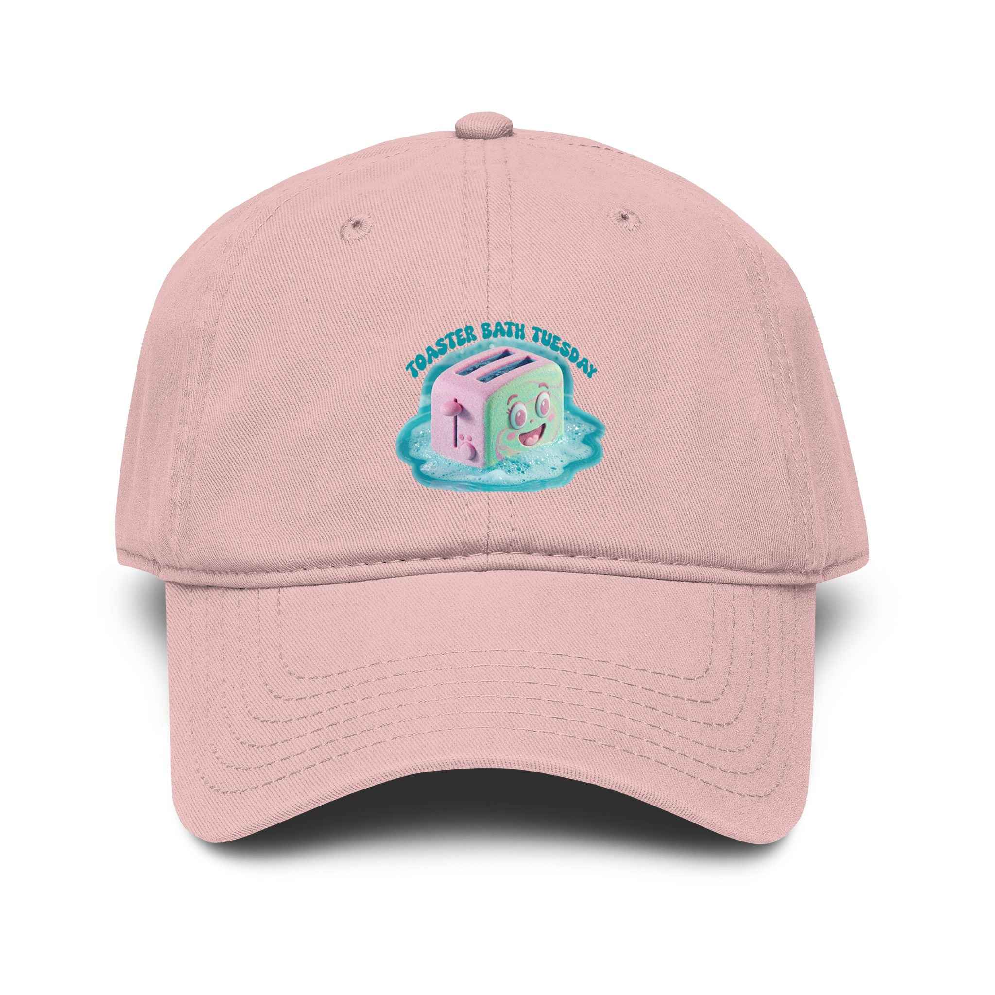 Toaster Bath Tuesday Hat – Funny Garment Washed Cap