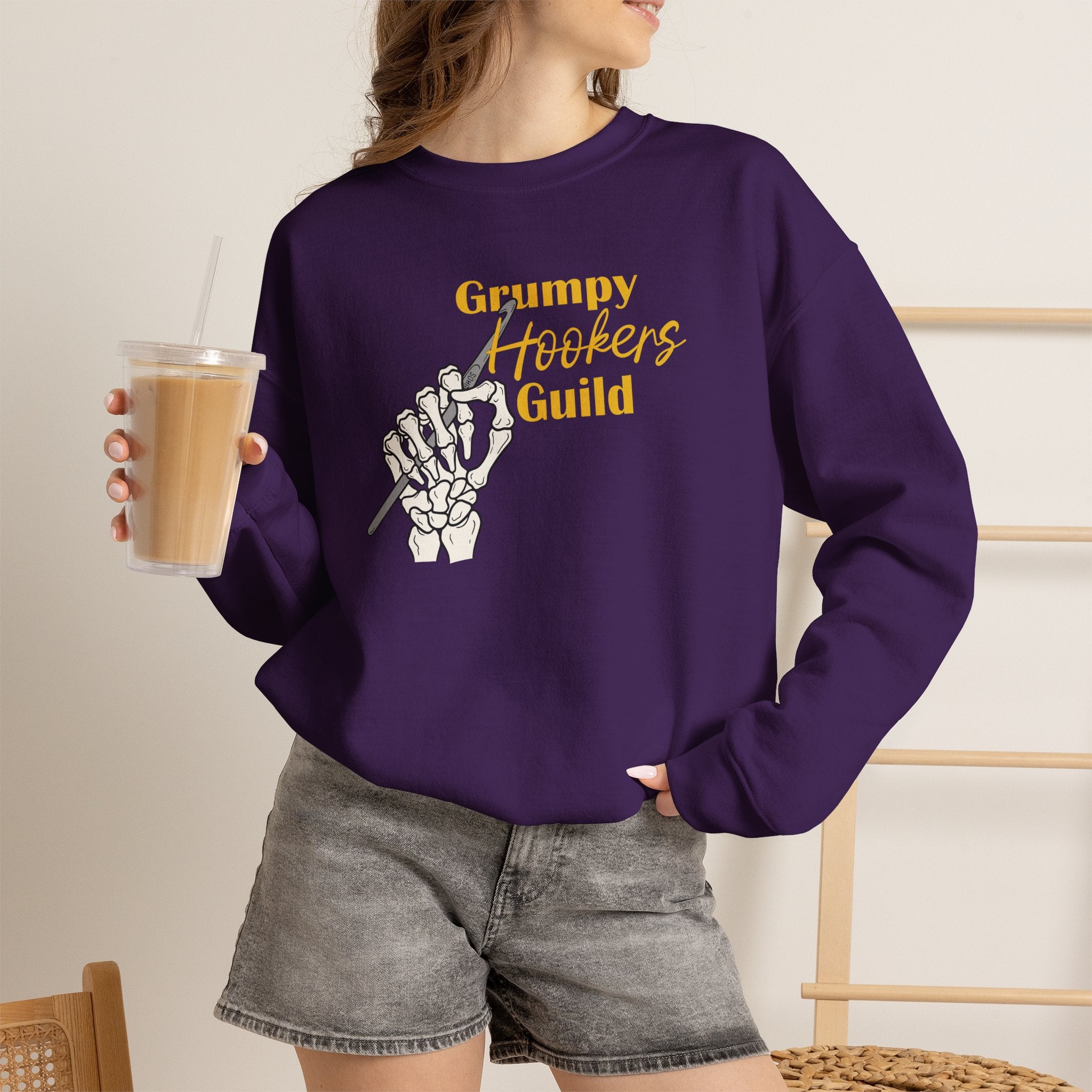Grumpy Hookers Guild Unisex Sweatshirt