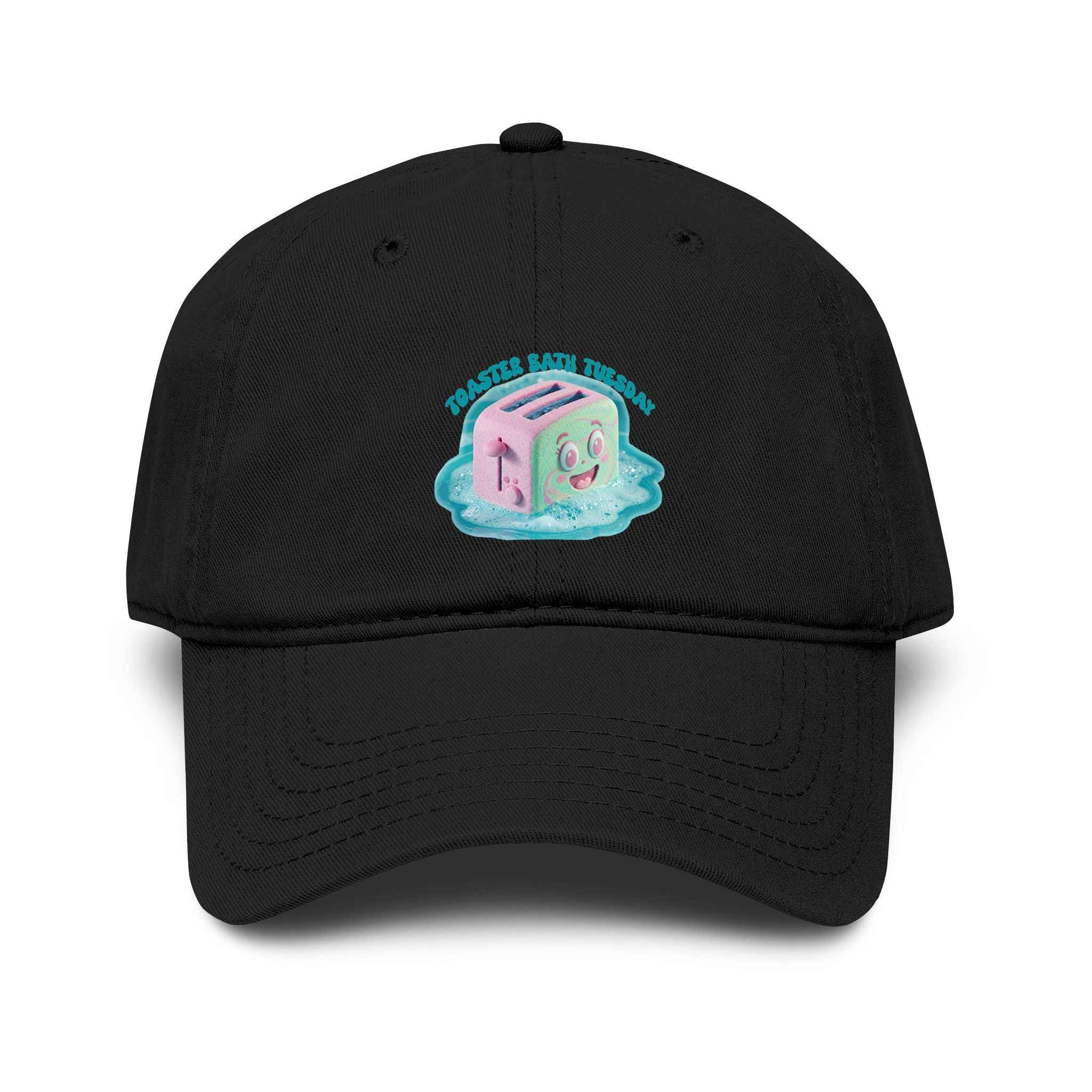 Toaster Bath Tuesday Hat – Funny Garment Washed Cap