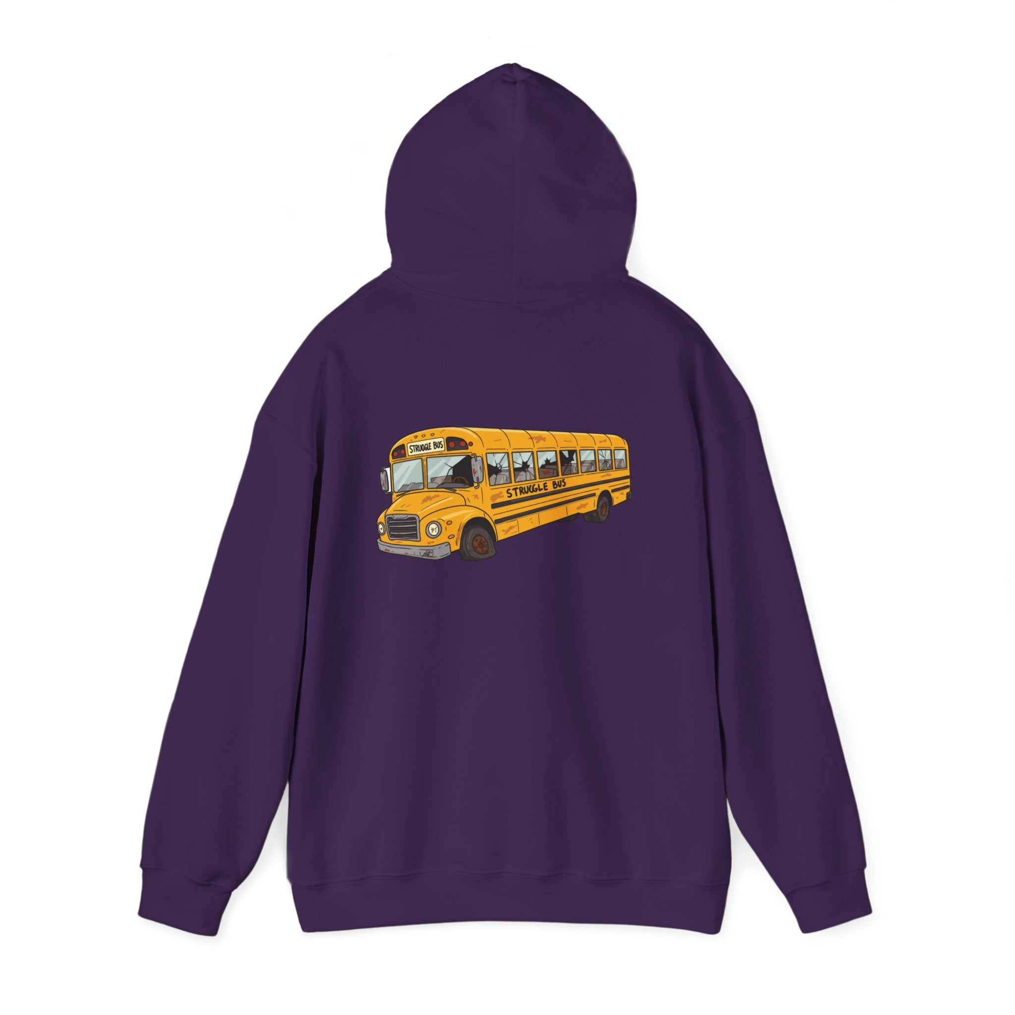 The Struggle Bus Hoodie – Crash Course in Cozy Chaos! Gift for Friends, Loved Ones and Anyone who's "Just surviving"