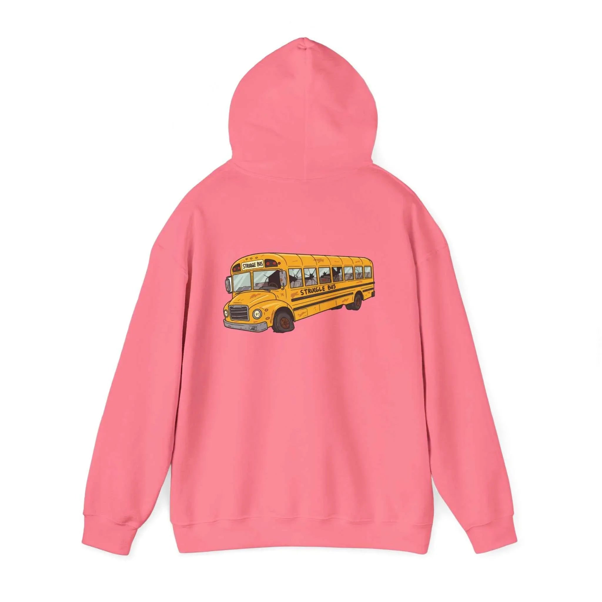 The Struggle Bus Hoodie – Crash Course in Cozy Chaos! Gift for Friends, Loved Ones and Anyone who's "Just surviving" - 2SB Snark Shop
