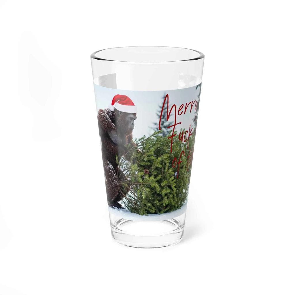 Merry Fuck All of This Pint Glass – Bigfoot's Official 16oz Holiday Edition - 2SB Snark Shop