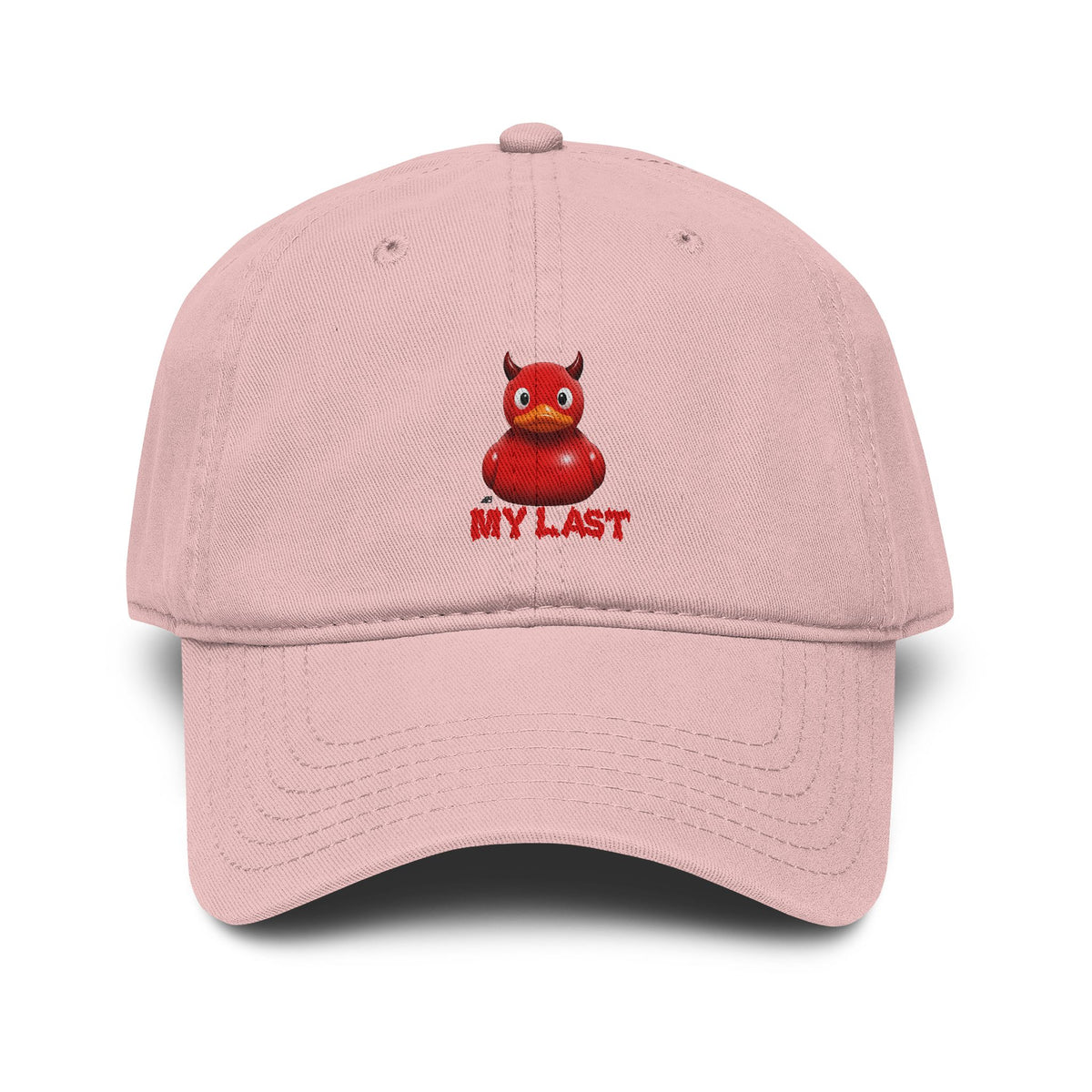 My Last Duck Hat – Funny Garment Washed Baseball Cap