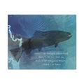 Don't Let Me Get Skunked Male Angler Canvas Print