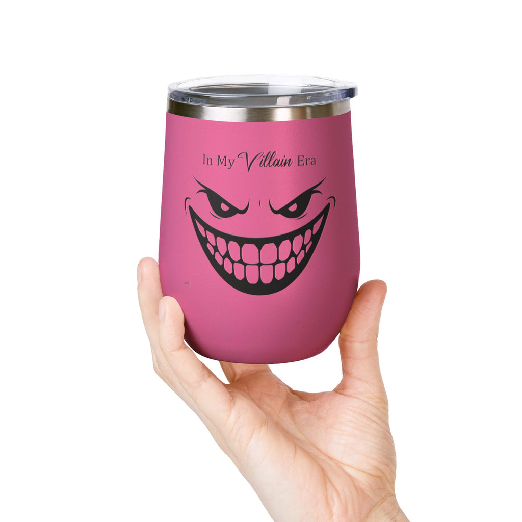 In My Villain Era Wine Tumbler – Sip the Sinister Vintage! Gift for Friends, loved ones