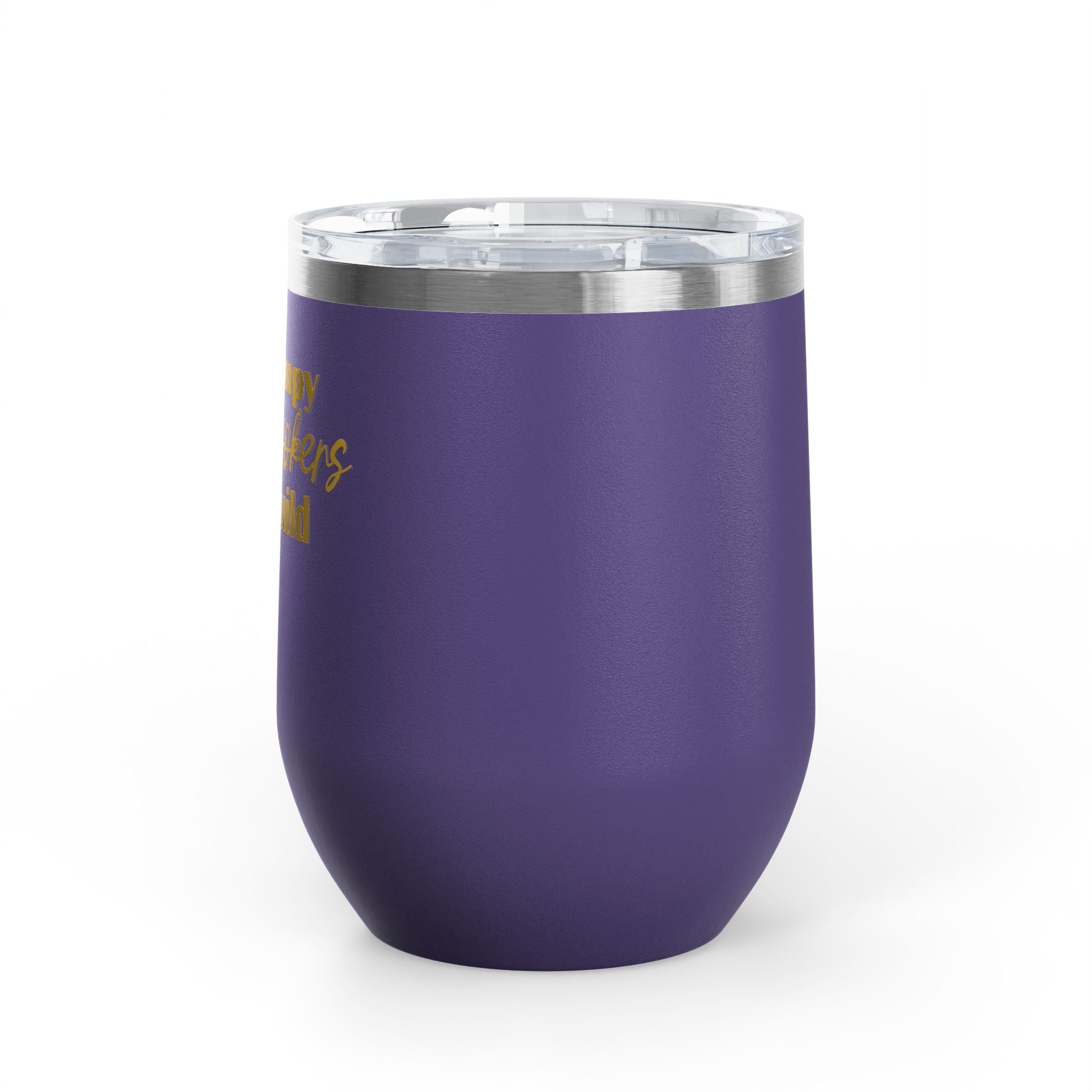 Grumpy Hookers Guild Tumbler – Funny Crochet Stainless Steel Wine Tumbler, 12oz