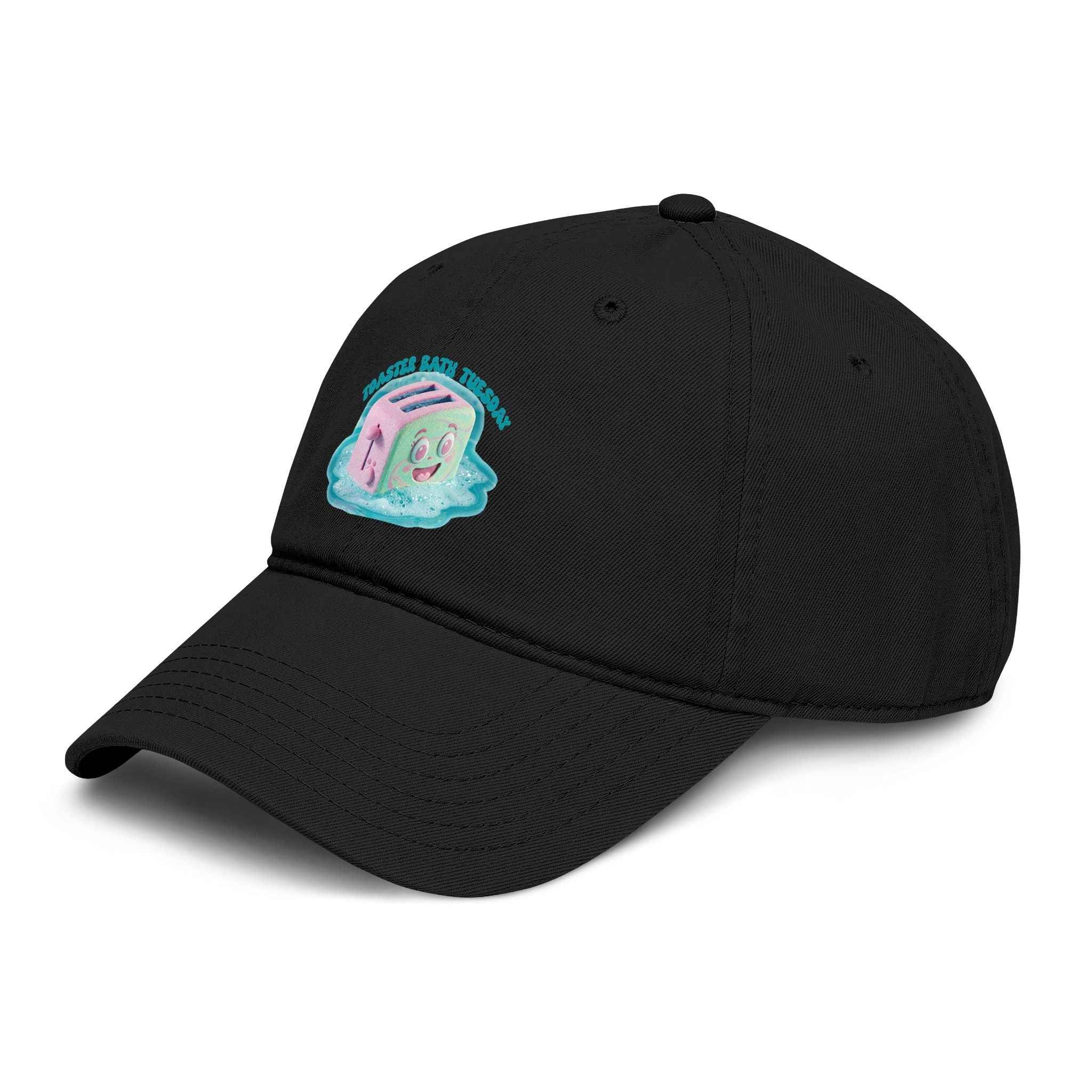 Toaster Bath Tuesday Hat – Funny Garment Washed Cap