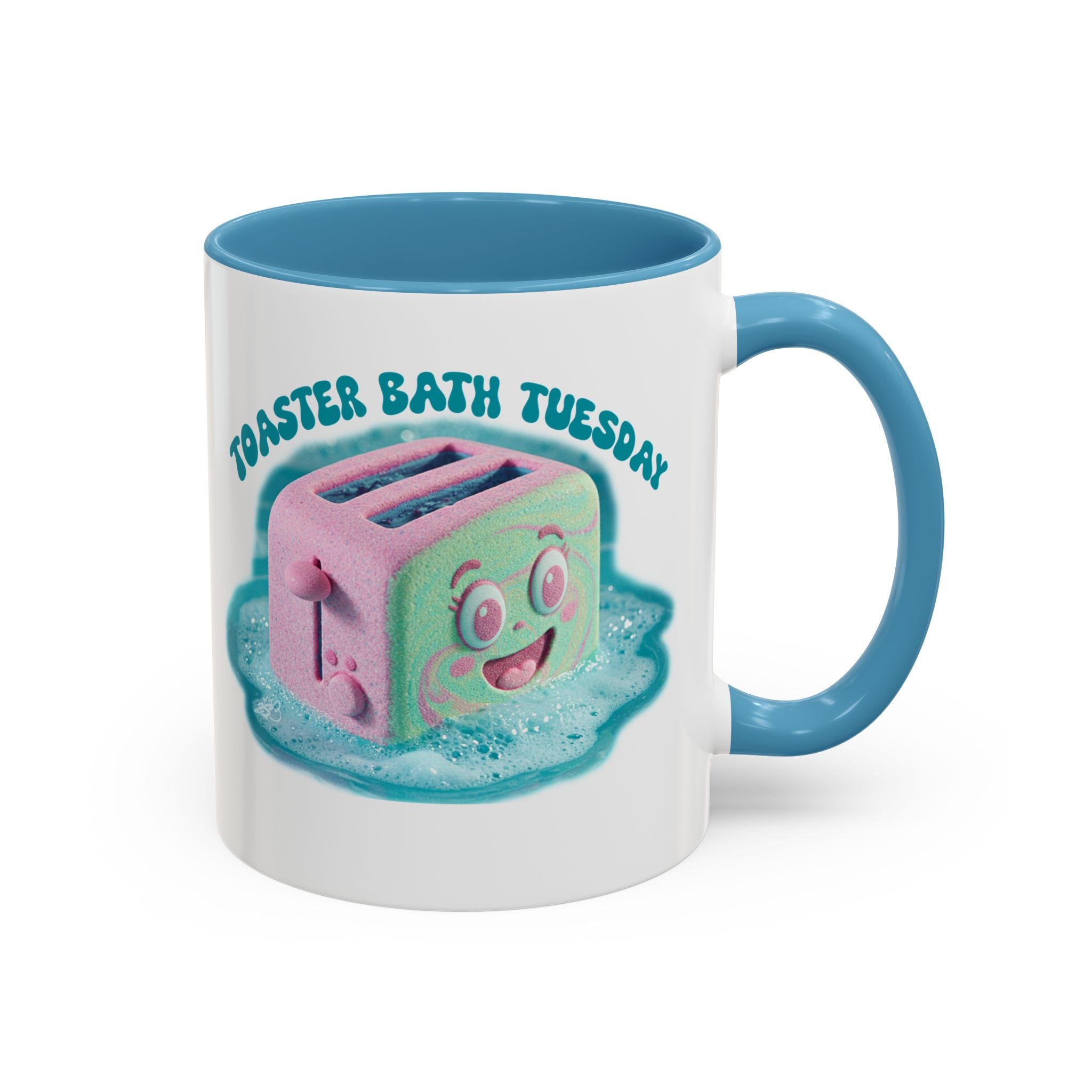 Toaster Bath Tuesday Mug - Funny Dangerous Bath Time Coffee Mug 11oz or 15oz
