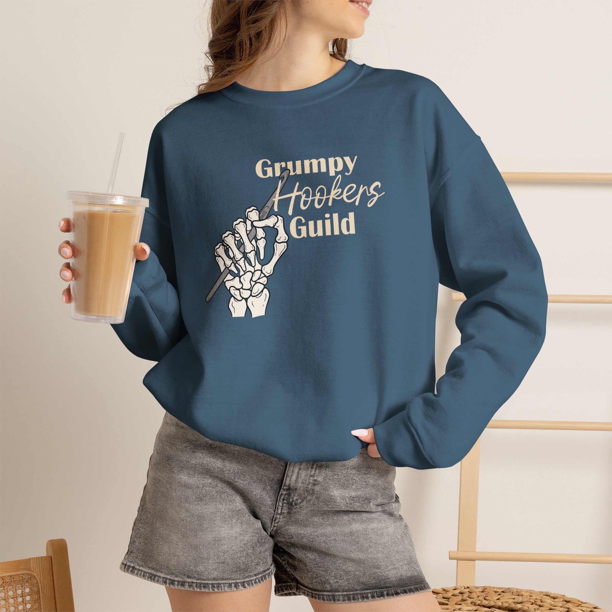 Grumpy Hookers Guild Unisex Sweatshirt