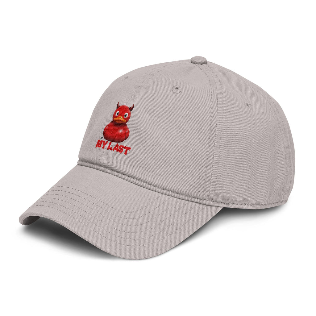 My Last Duck Hat – Funny Garment Washed Baseball Cap