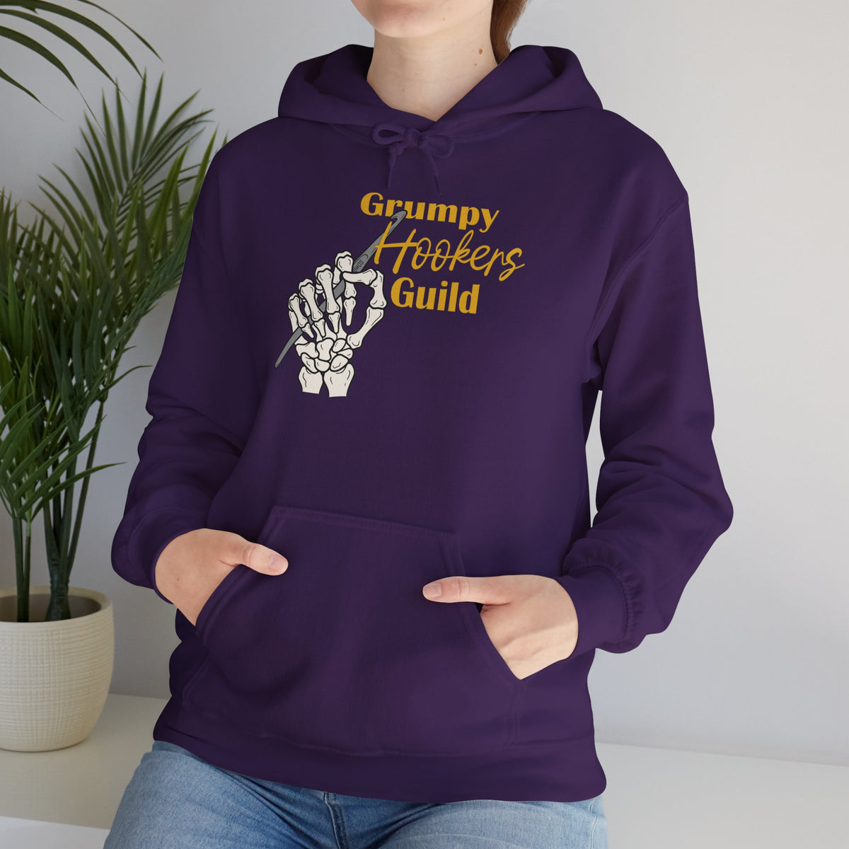 Grumpy Hookers Guild Unisex Hoodie
