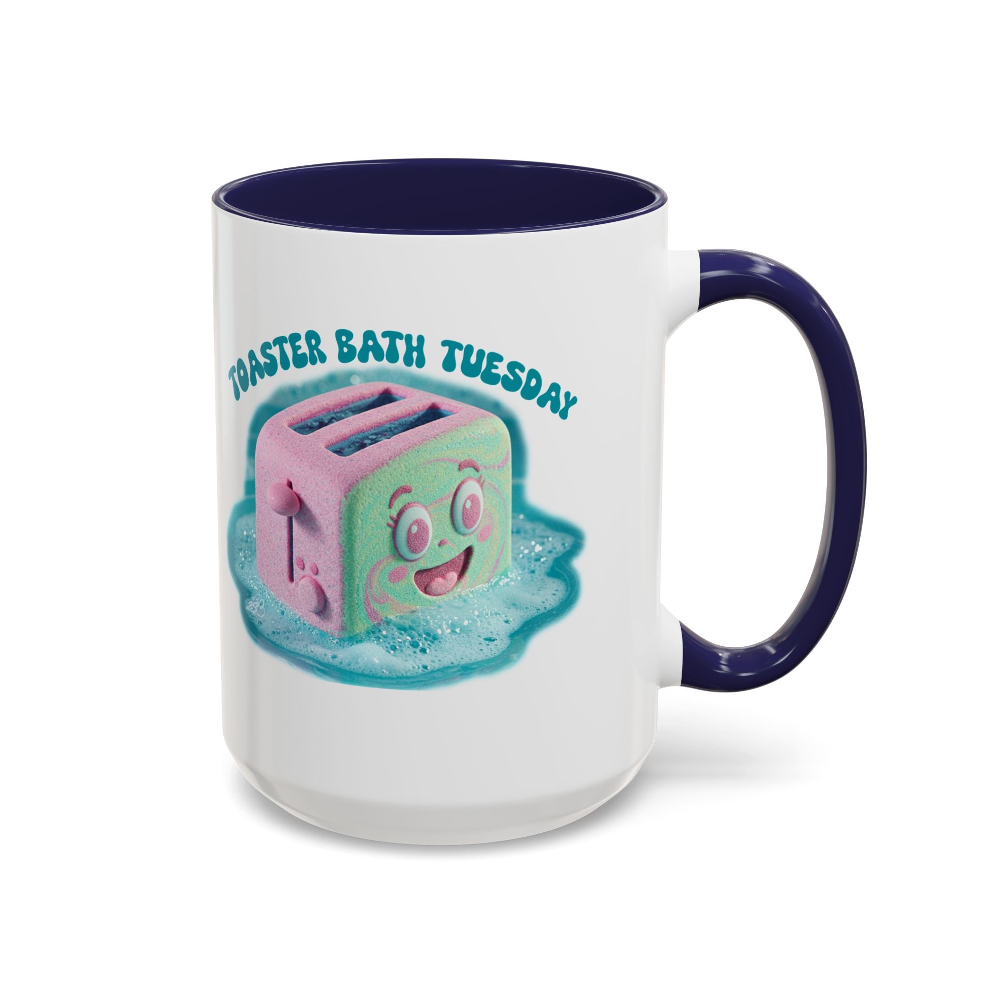 Toaster Bath Tuesday Mug - Funny Dangerous Bath Time Coffee Mug 11oz or 15oz
