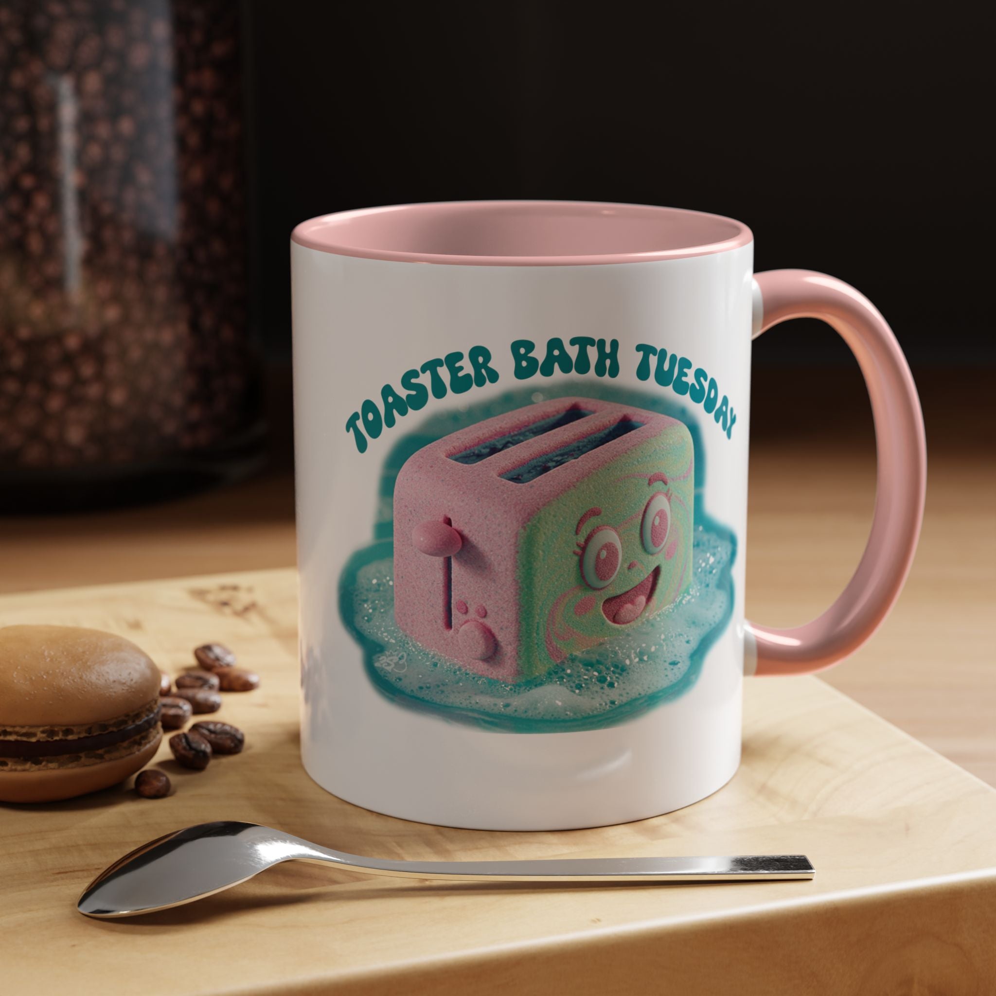 Toaster Bath Tuesday Mug - Funny Dangerous Bath Time Coffee Mug 11oz or 15oz