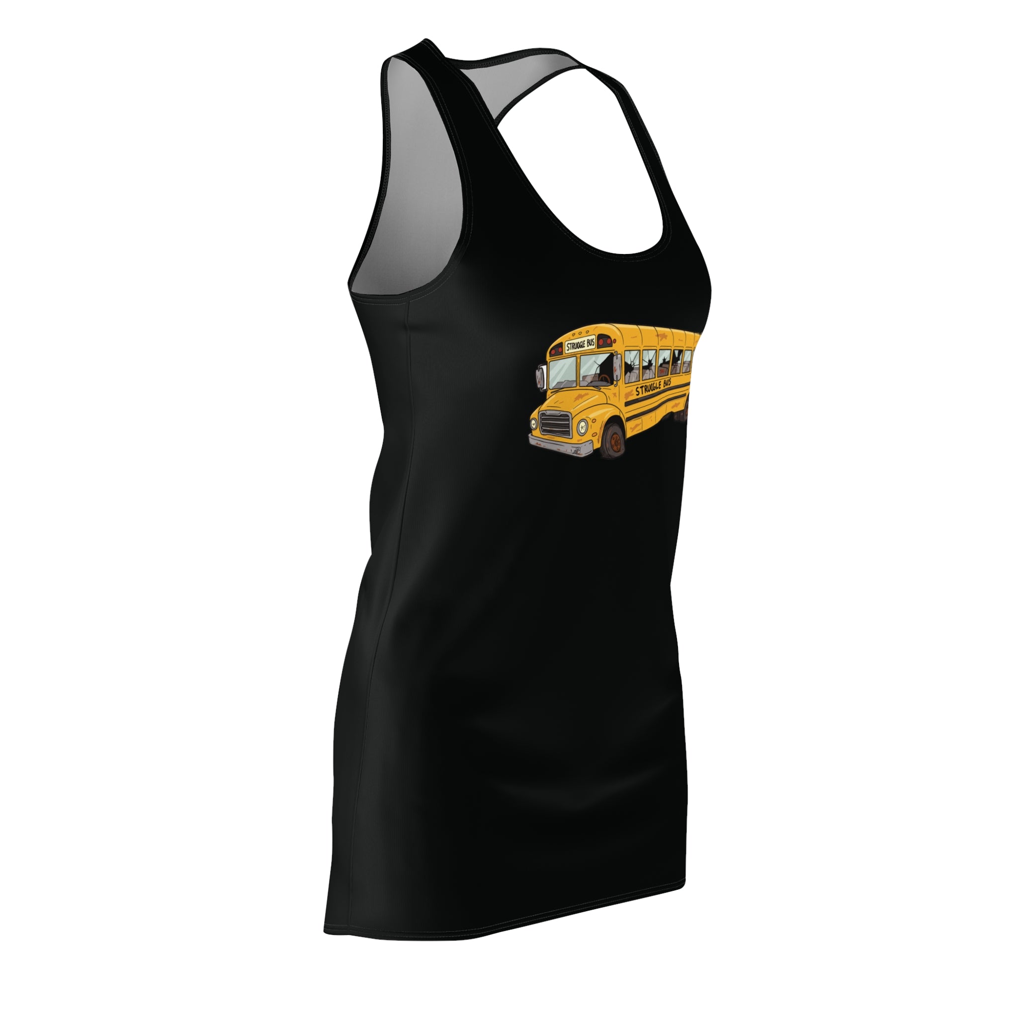 Racerback Sleep Dress - Struggle Bus Rolling Nowhere Funny Gift