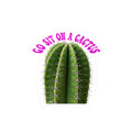 Go Sit On A Cactus Decal - Snarky Prickly Quote Kiss Cut Vinyl Sticker
