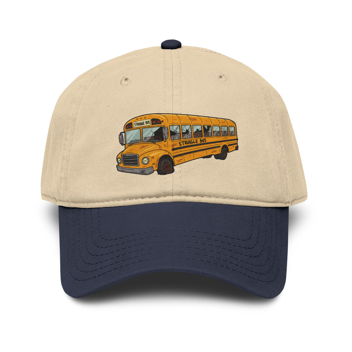 Struggle Bus Hat – Funny Garment Washed Baseball Cap
