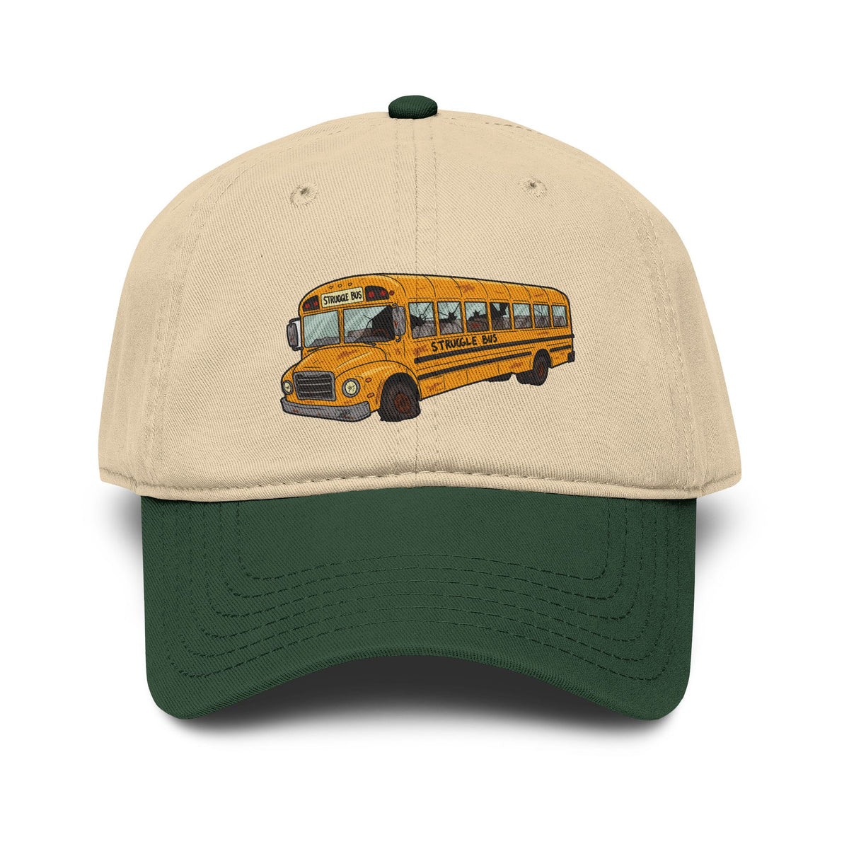 Struggle Bus Hat – Funny Garment Washed Baseball Cap