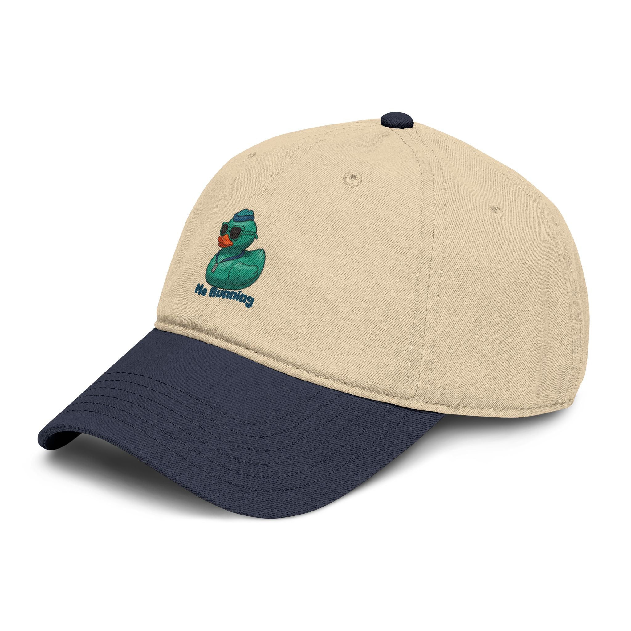Duck Me Running Hat – Funny Garment Washed Baseball Cap