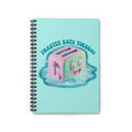 Toaster Bath Tuesday Spiral Notebook