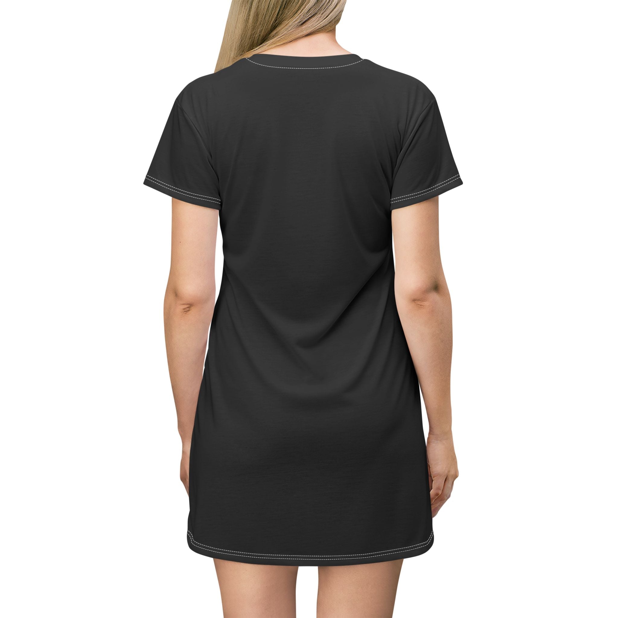 Struggle Bus T-Shirt Dress - Funny Sleepwear for Champions of Barely Holding It Together