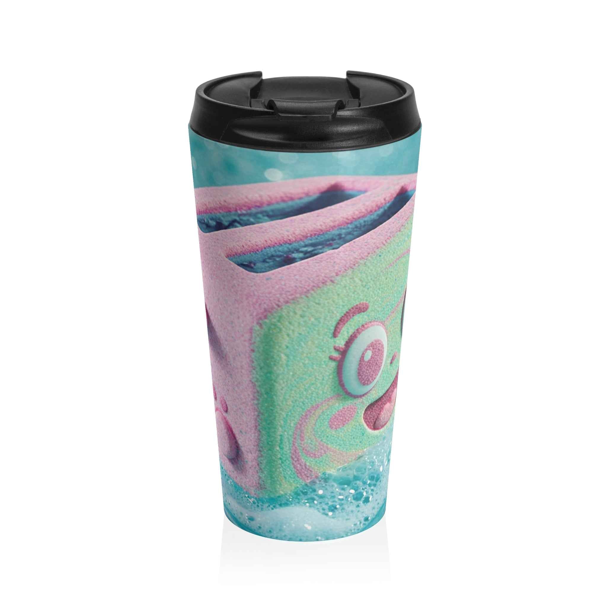 Funny Toaster Bath Bomb Tumbler – Dark Humor SS travel Mug