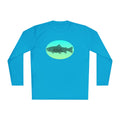 Funny Trout Fishing Shirt Long Sleeve – Fuck Off Unisex Lightweight Long Sleeve Tee