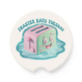 Toaster Bath Tuesday Soapstone Car Coaster