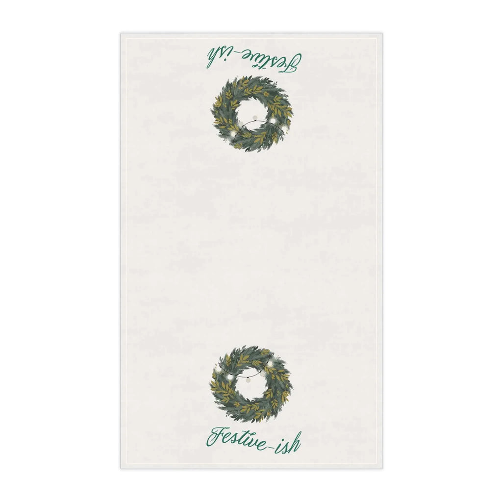 Festive Tea Towel – Perfect for When "Bah Humbug" Feels Too Committed - 2SB Snark Shop