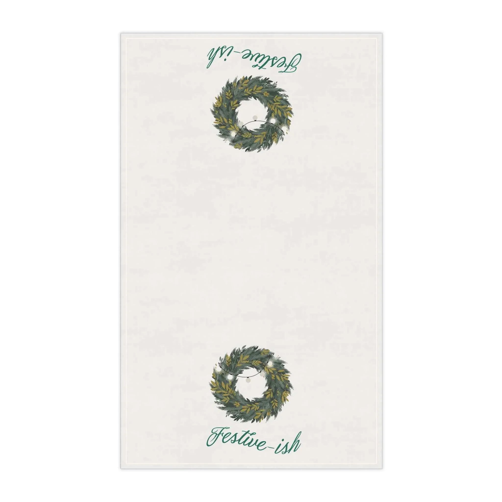 Festive Tea Towel – Perfect for When "Bah Humbug" Feels Too Committed - 2SB Snark Shop