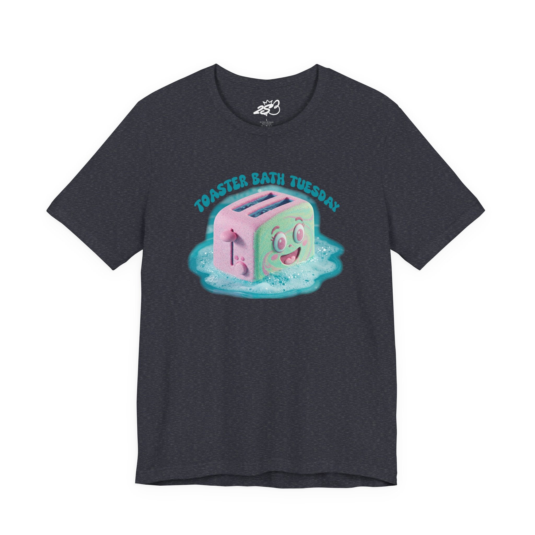 Toaster Bath Tuesday Unisex Jersey Short Sleeve Tee