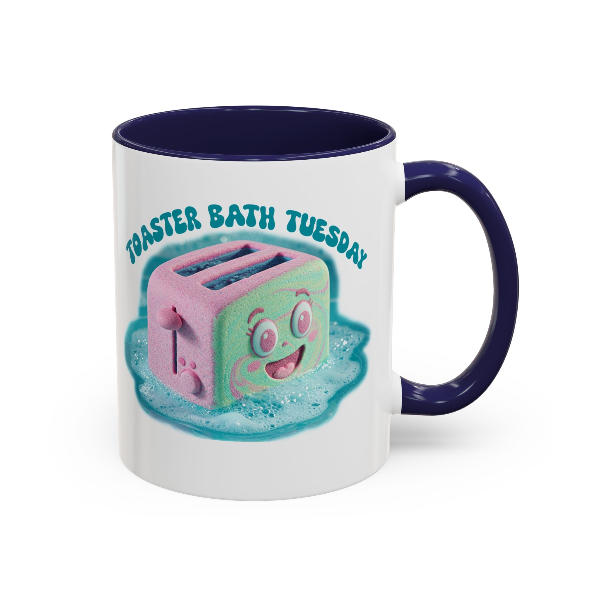 Toaster Bath Tuesday Mug - Funny Dangerous Bath Time Coffee Mug 11oz or 15oz
