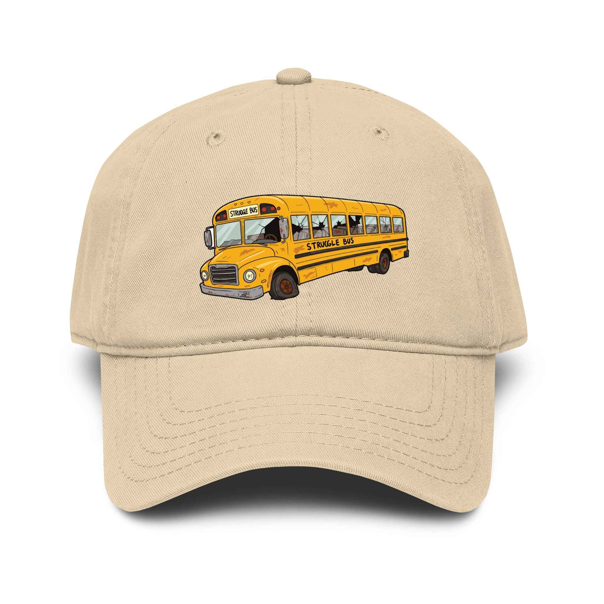 Struggle Bus Hat – Funny Garment Washed Baseball Cap
