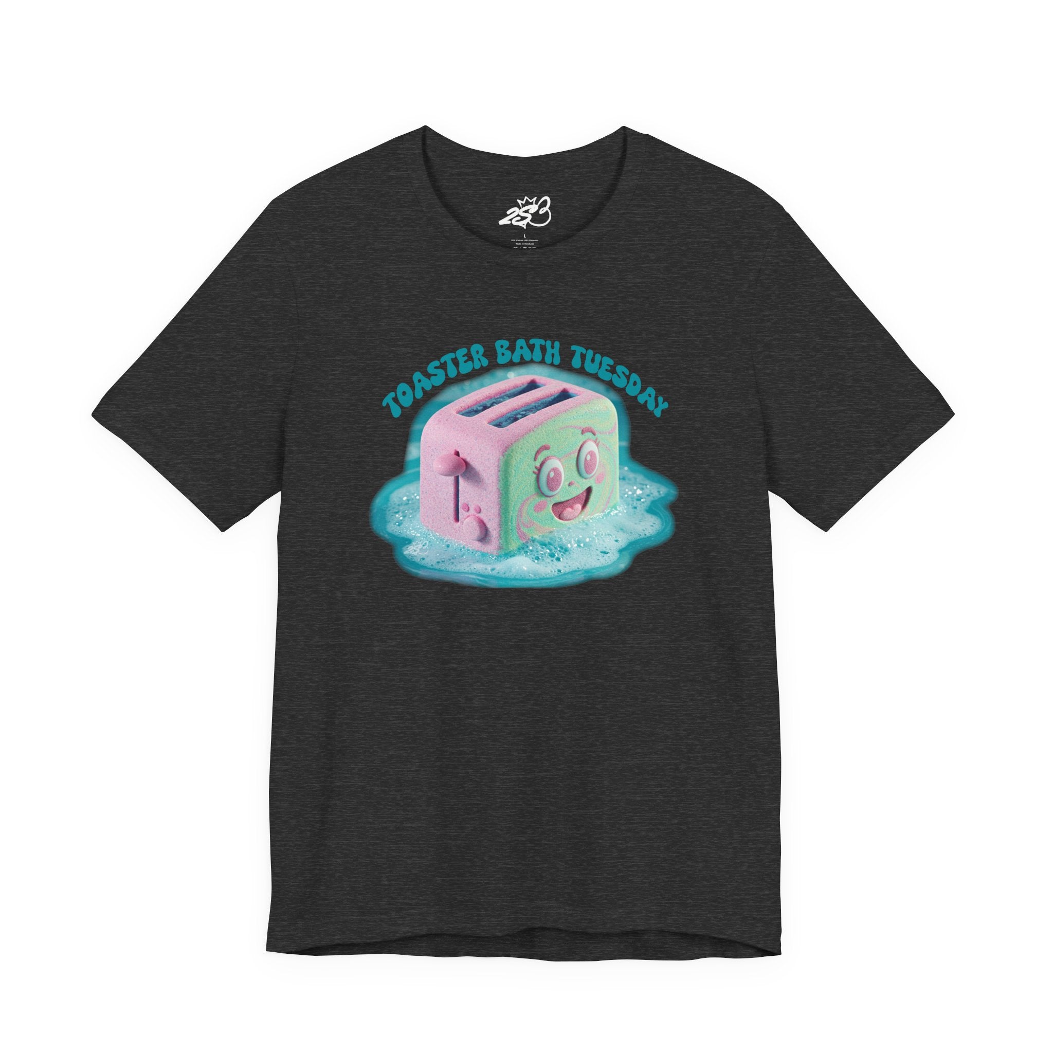 Toaster Bath Tuesday Unisex Jersey Short Sleeve Tee