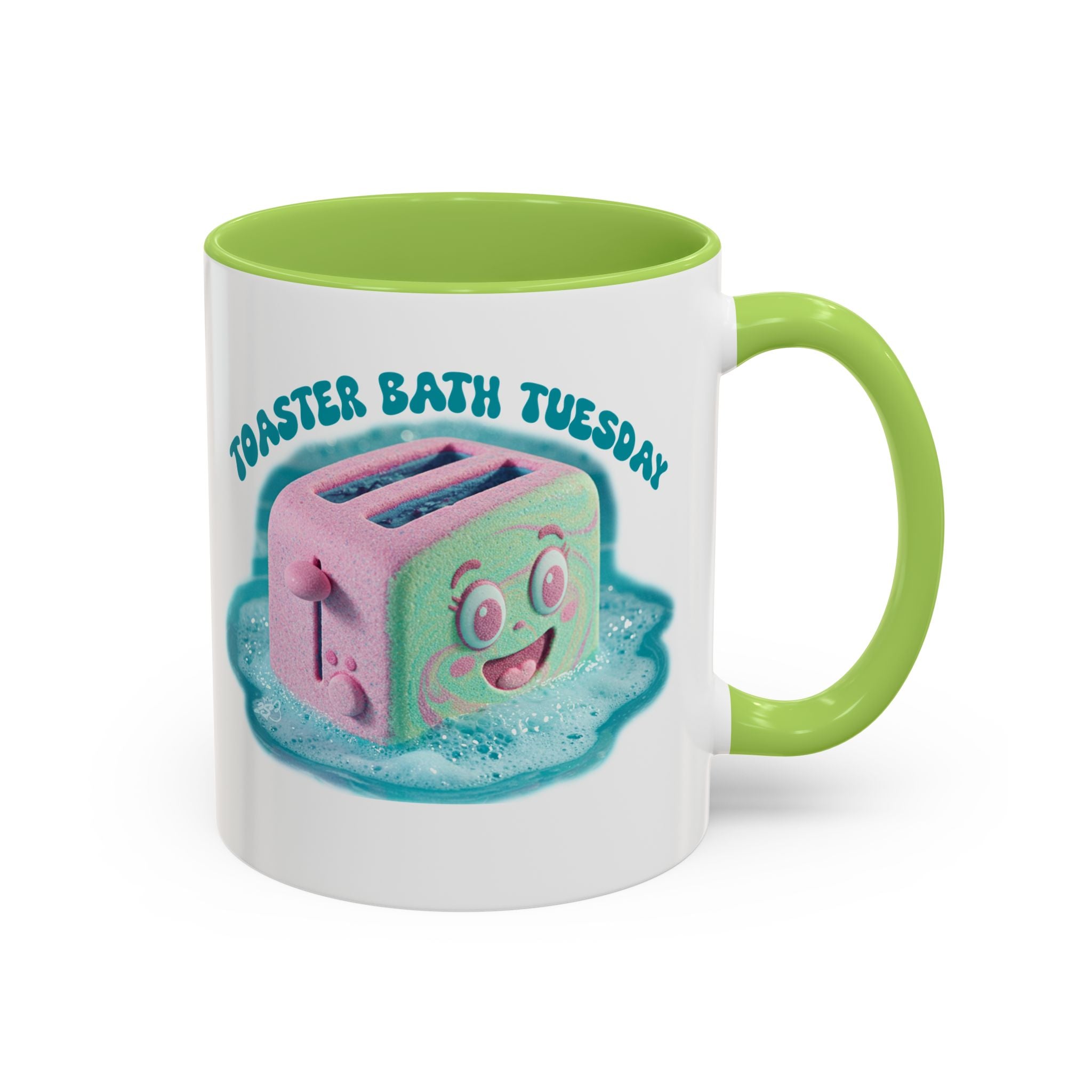 Toaster Bath Tuesday Mug - Funny Dangerous Bath Time Coffee Mug 11oz or 15oz