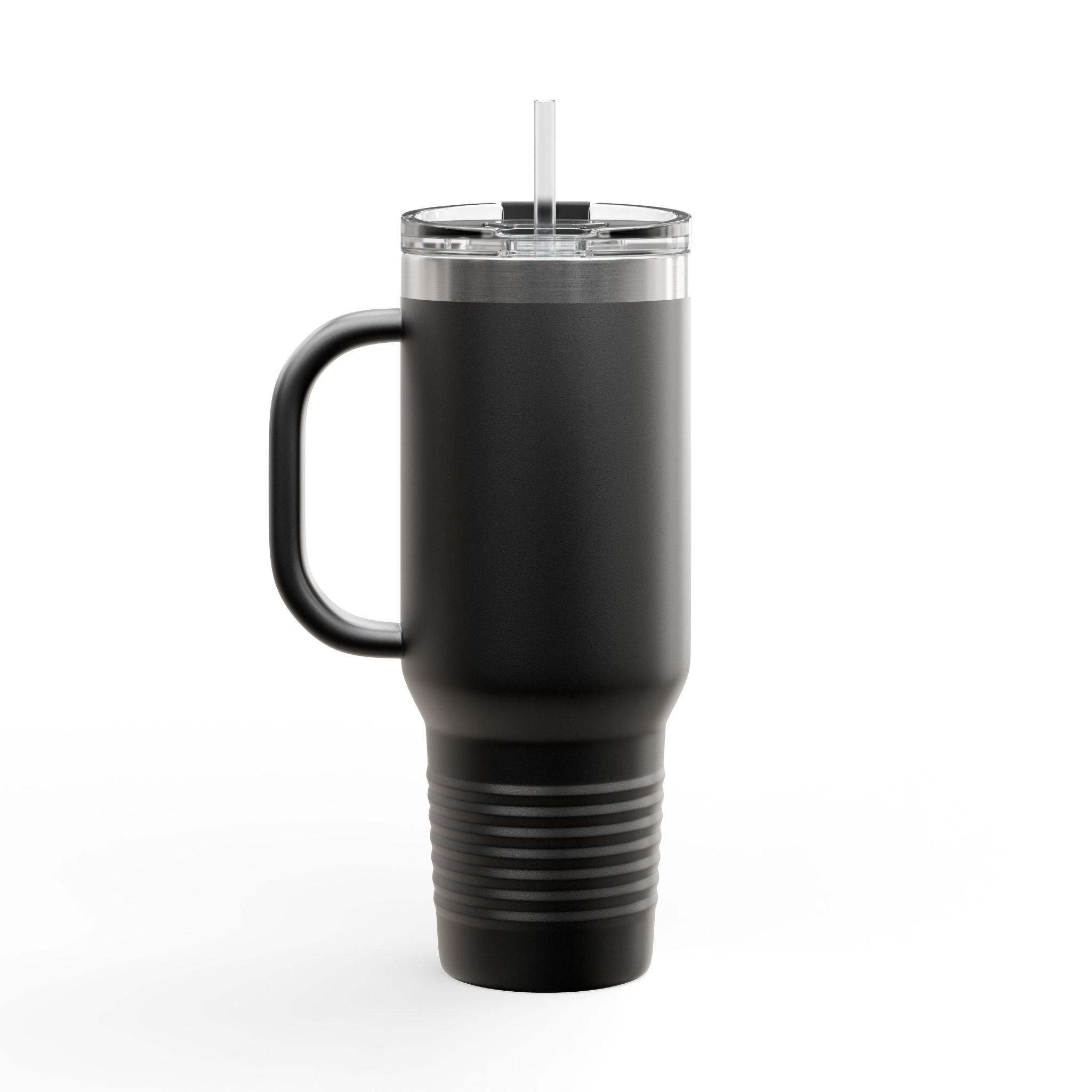 Not Friendly Badger Tumbler - Angry Flower Crown Honey Badger 40oz
