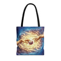 Touched by Yarn Tote Bag – Divine Intervention for Stitch Addicts