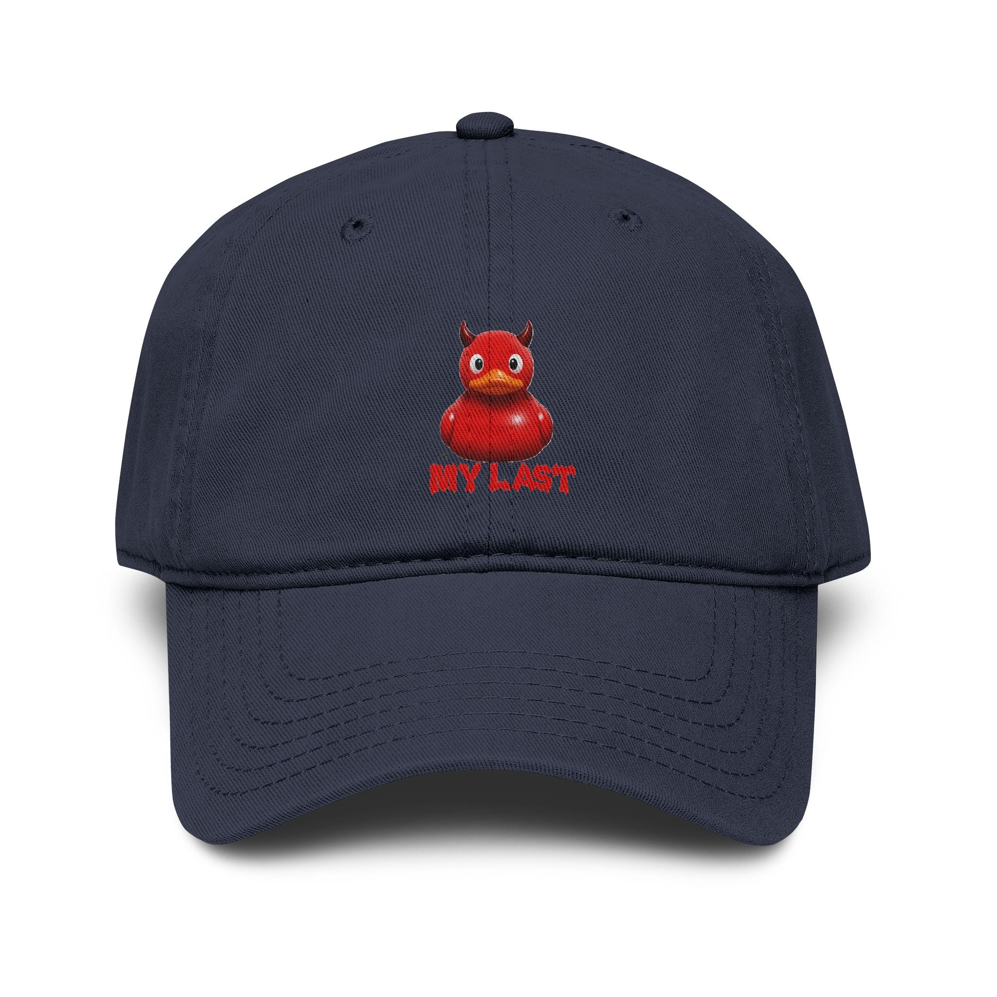 My Last Duck Hat – Funny Garment Washed Baseball Cap